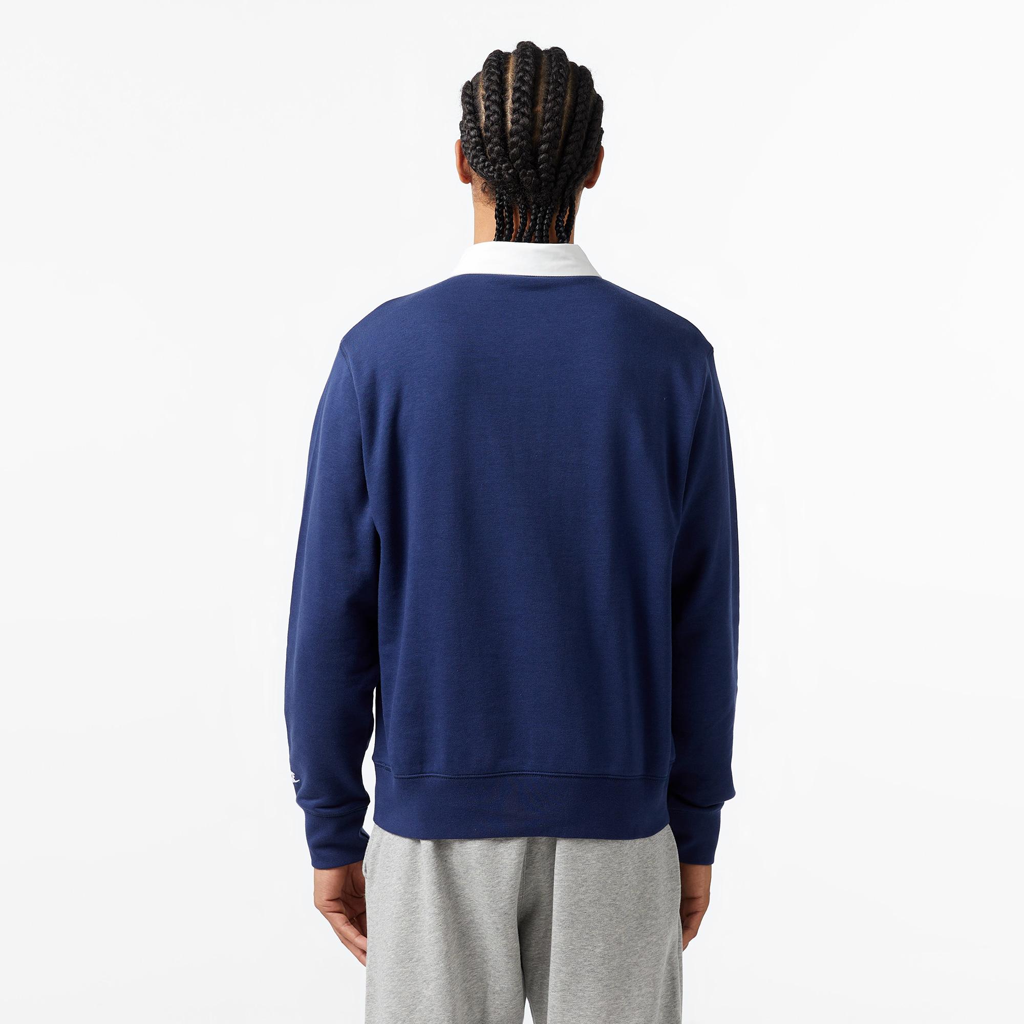 Nike Club Fleece Erkek Lacivert Sweatshirt