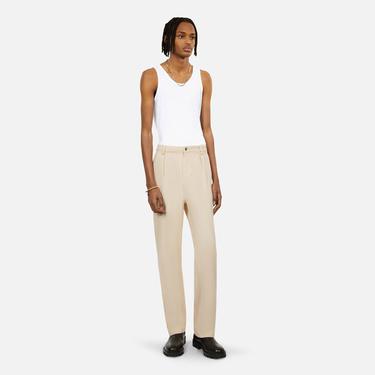  ERKEK STRAIGHT FIT BEJ JEAN