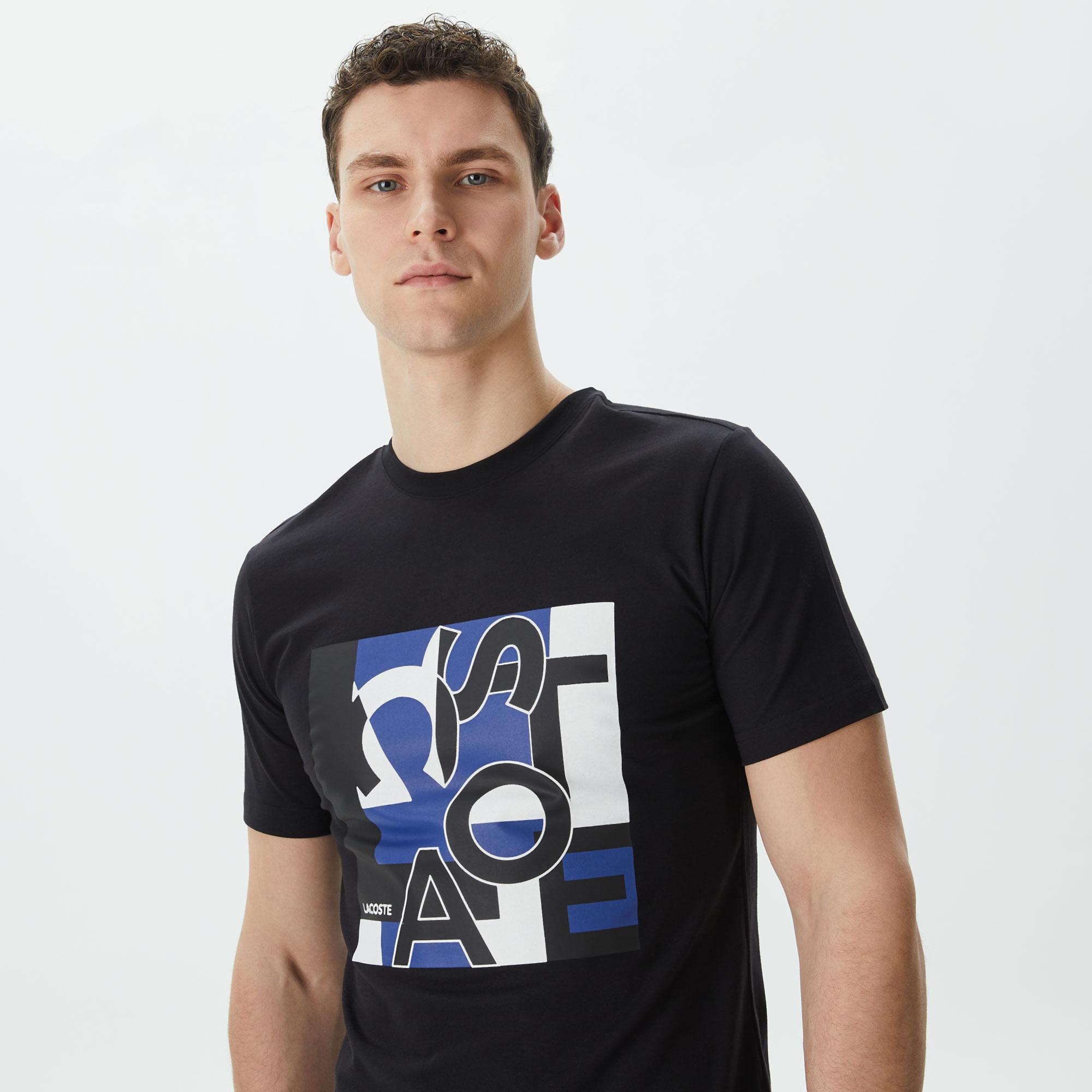 Lacoste Erkek Siyah T-Shirt