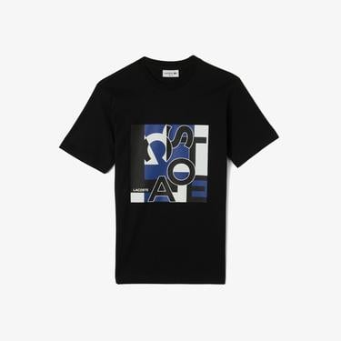  Lacoste Erkek Siyah T-Shirt