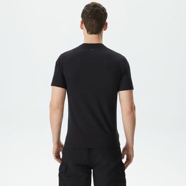  Lacoste Erkek Siyah T-Shirt