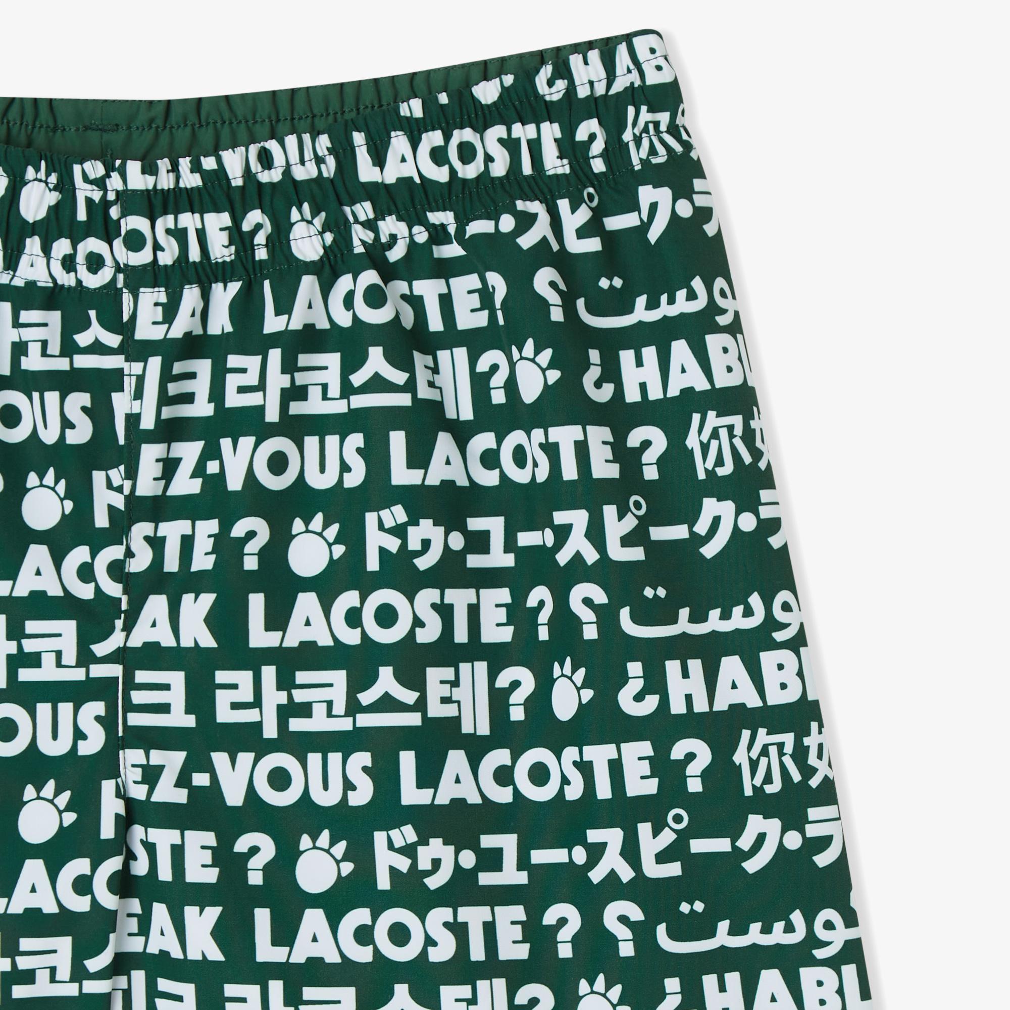 Lacoste Çocuk Yeşil Mayo Şort