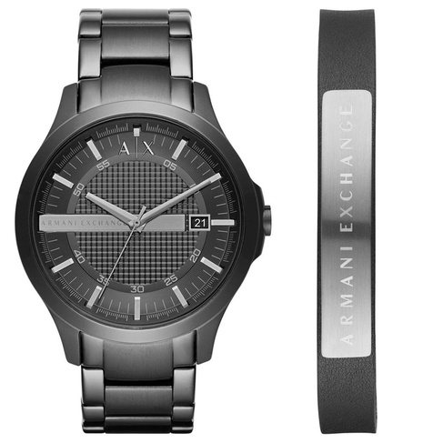  Armani Exchange AX7101 Erkek Set Kol Saati ve Bileklik