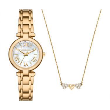  Michael Kors MKO9005SET Kadın Kol Saati ve Kolye Seti