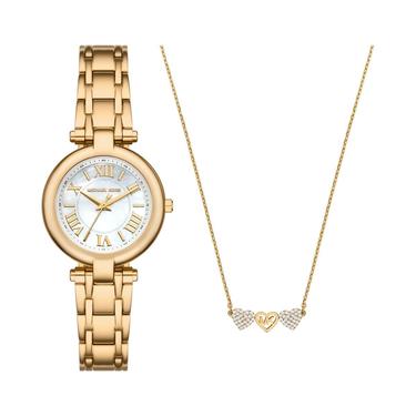  Michael Kors MKO9005SET Kadın Kol Saati ve Kolye Seti