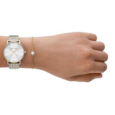  Armani Exchange AX7156SET Kadın Kol Saati ve Bileklik Seti