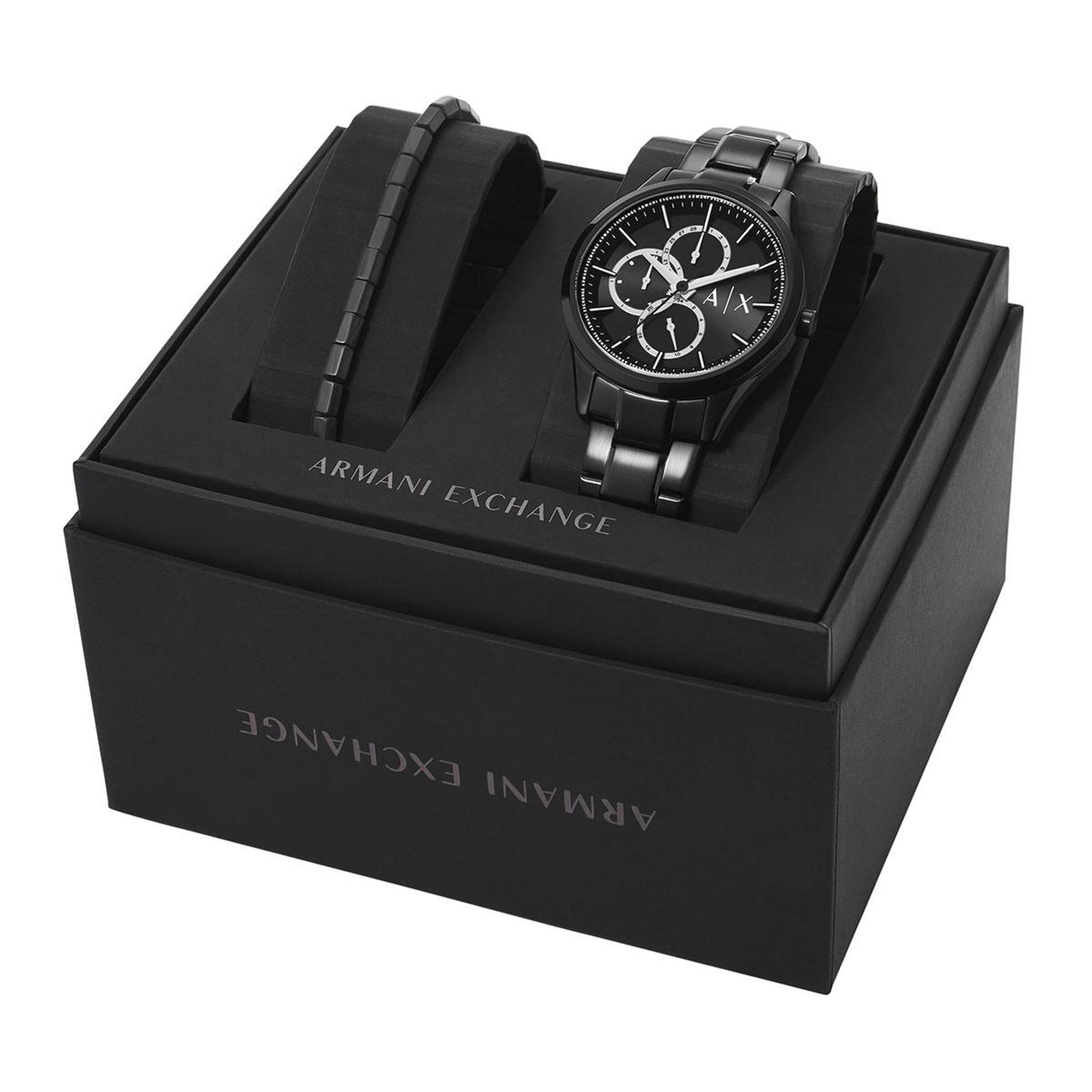 Armani Exchange AX7154SET Erkek Kol Saati ve Bileklik Seti