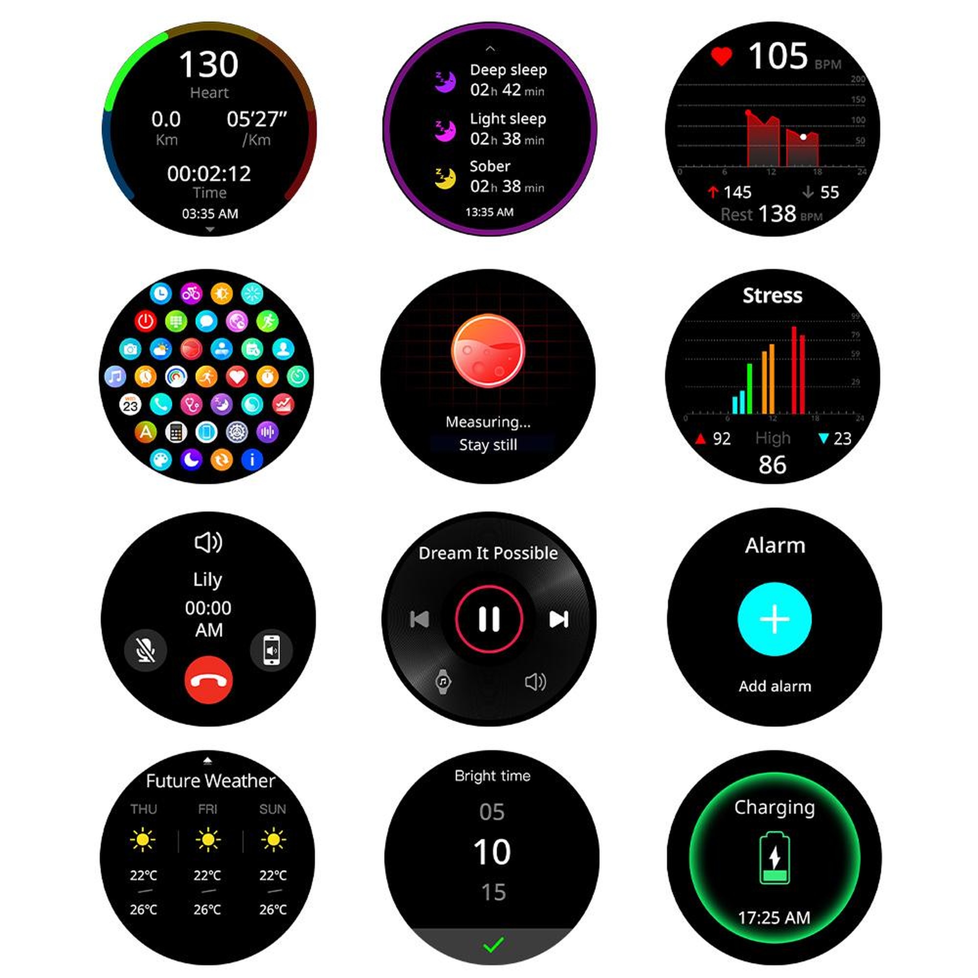 FitWatch FT202301AM0401 Akıllı Saat