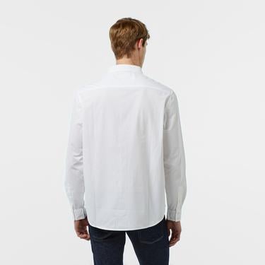  Guess Re Pockets Sh Organic Cotton Poplin 176 Erkek Beyaz Gömlek
