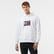 Tommy Jeans Rlx Graffiti Signature Erkek Beyaz Sweatshirt