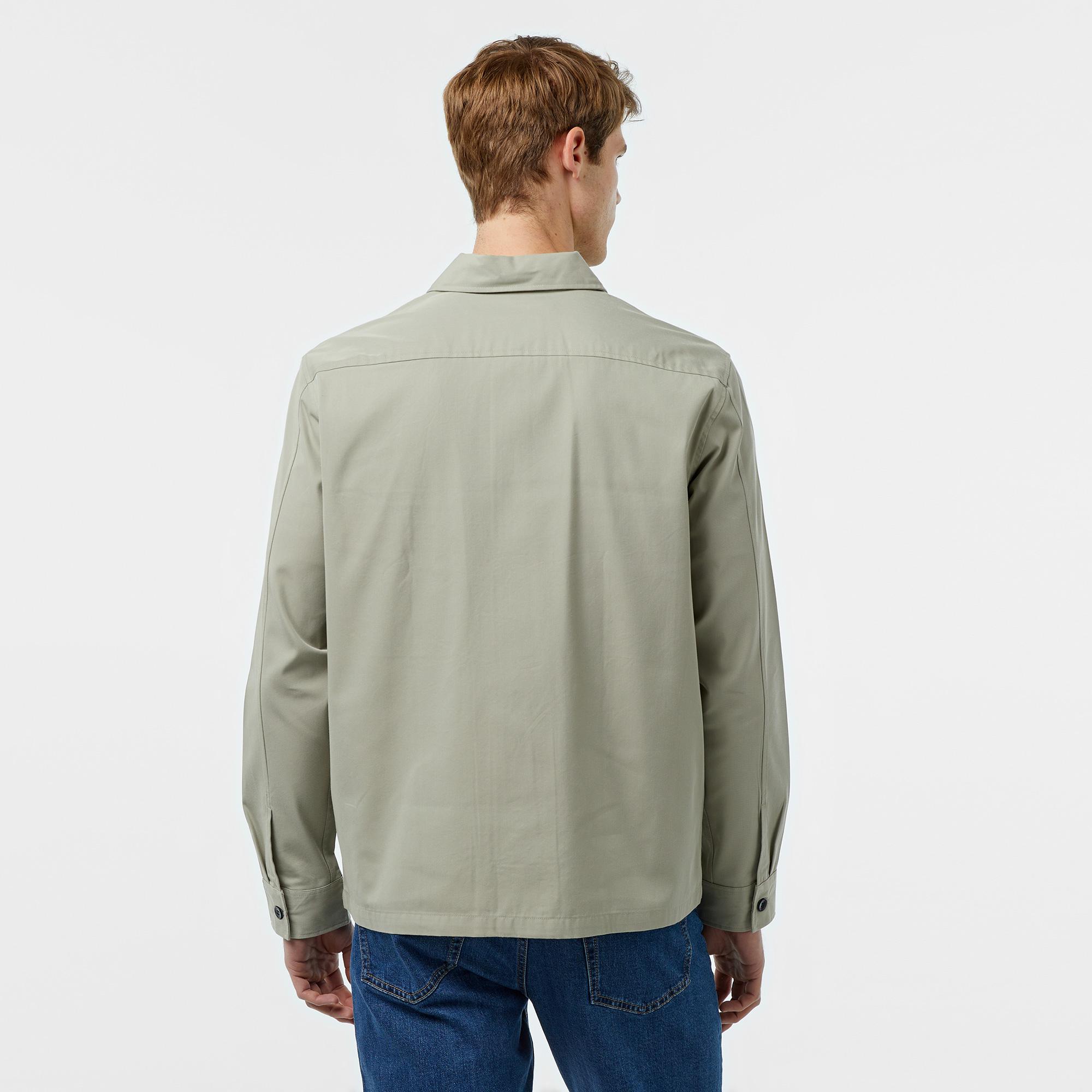 Calvin Klein Erkek Gri Gömlek