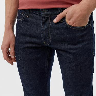  Calvin Klein Slim Fit Rinse Erkek Lacivert Jean