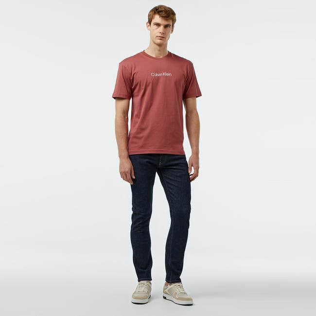  Calvin Klein Slim Fit Rinse Erkek Lacivert Jean
