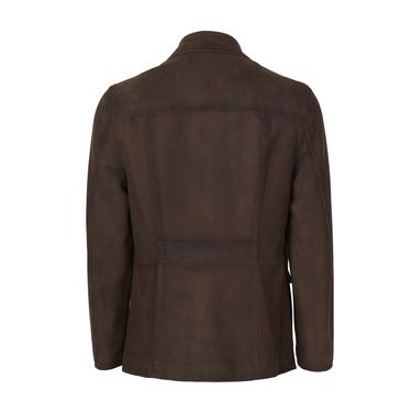  Arnie Kahve Erkek Süet Deri Ceket