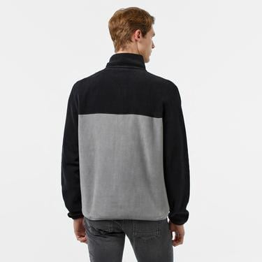  Nautica Erkek Siyah Regular Fit Polar Sweatshirt