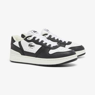  Lacoste T Clip Set Leather Erkek Siyah  Spor Ayakkabı