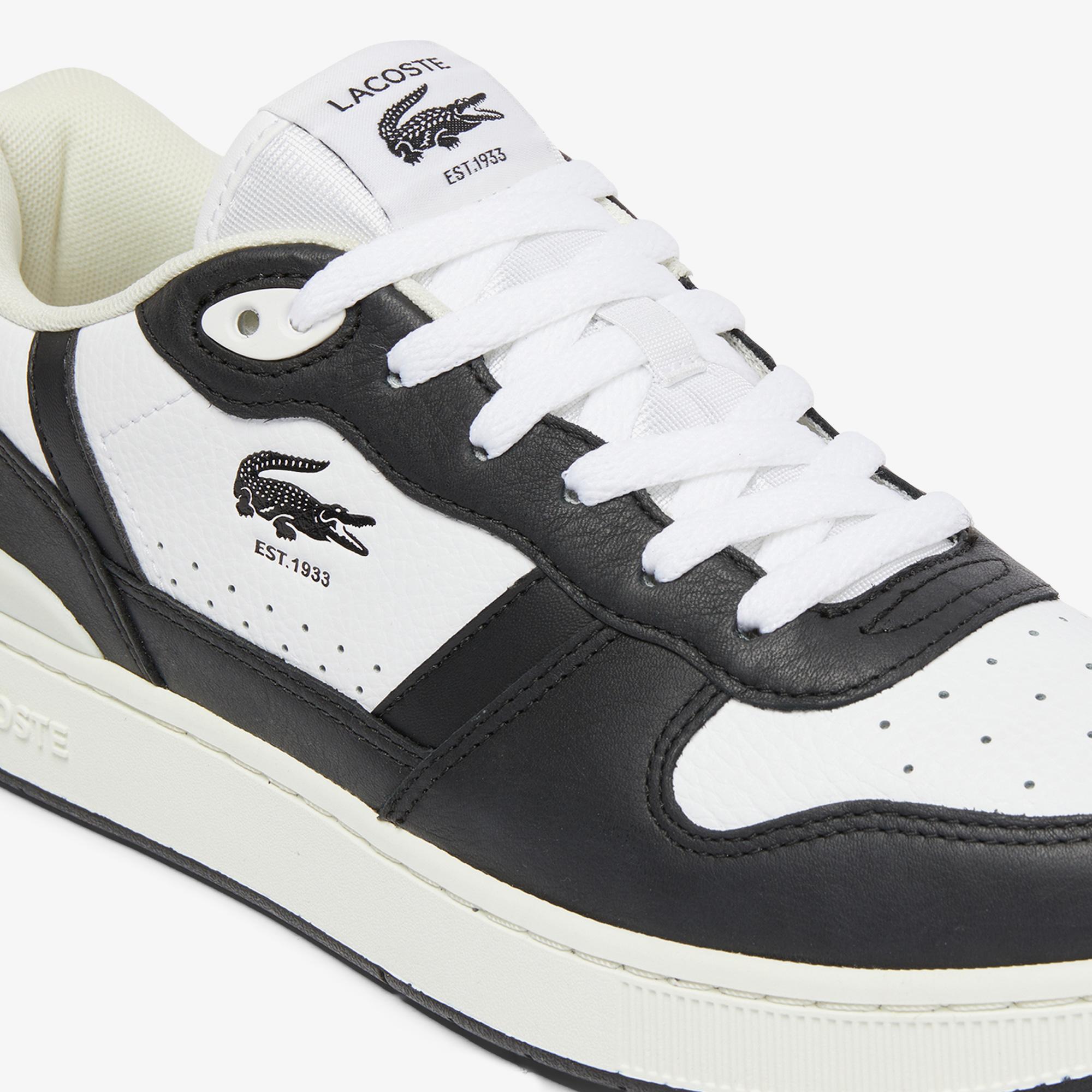 Lacoste Lacoste T Clip Set Leather Erkek Siyah Spor Ayakkabı