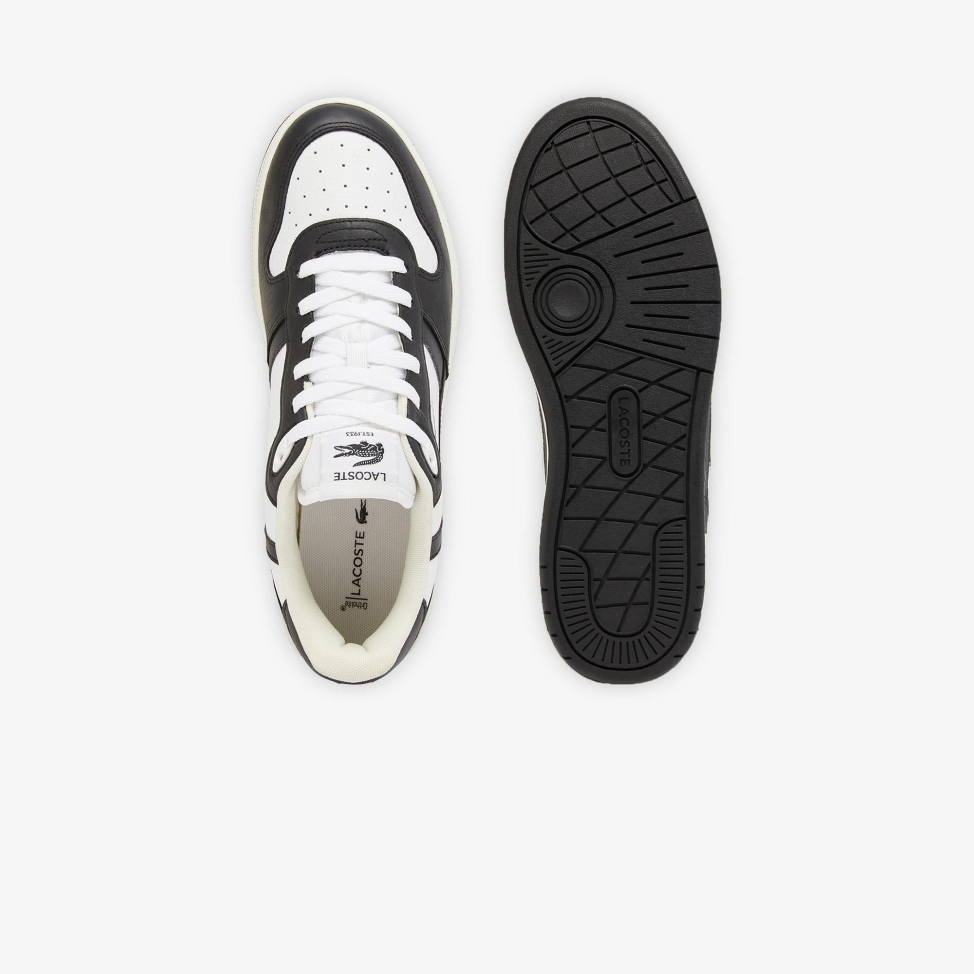 Lacoste Lacoste T Clip Set Leather Erkek Siyah Spor Ayakkabı