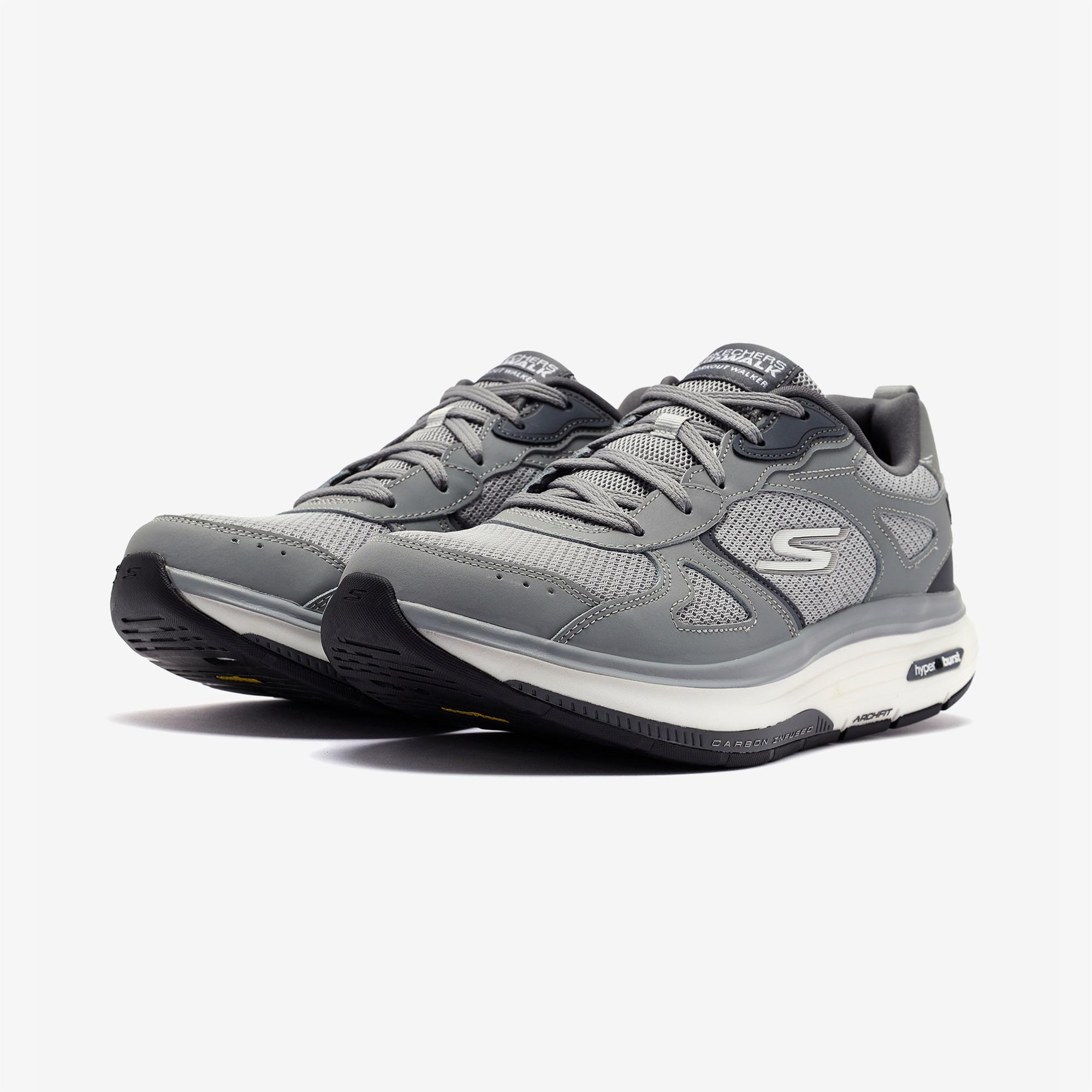 Skechers Go Walk Workout Walker Erkek Gri Yürüyüş Ayakkabısı