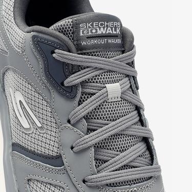  Skechers Go Walk Workout Walker Erkek Gri Yürüyüş Ayakkabısı