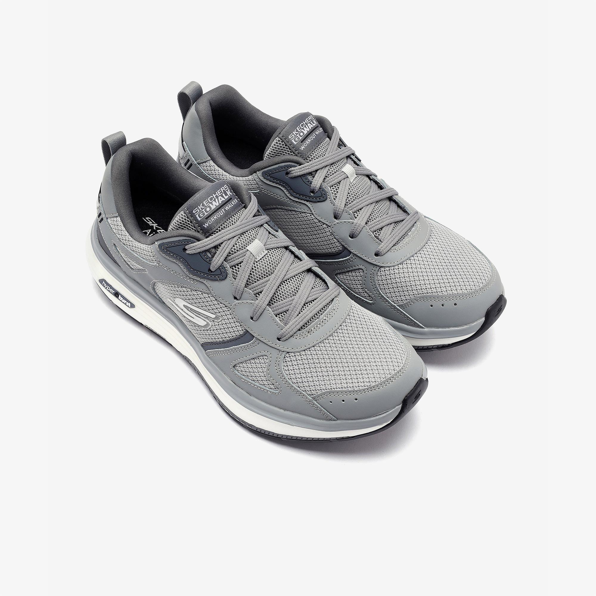 Skechers Go Walk Workout Walker Erkek Gri Yürüyüş Ayakkabısı