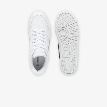  Lacoste L001Leather Kadın Beyaz  Spor Ayakkabı