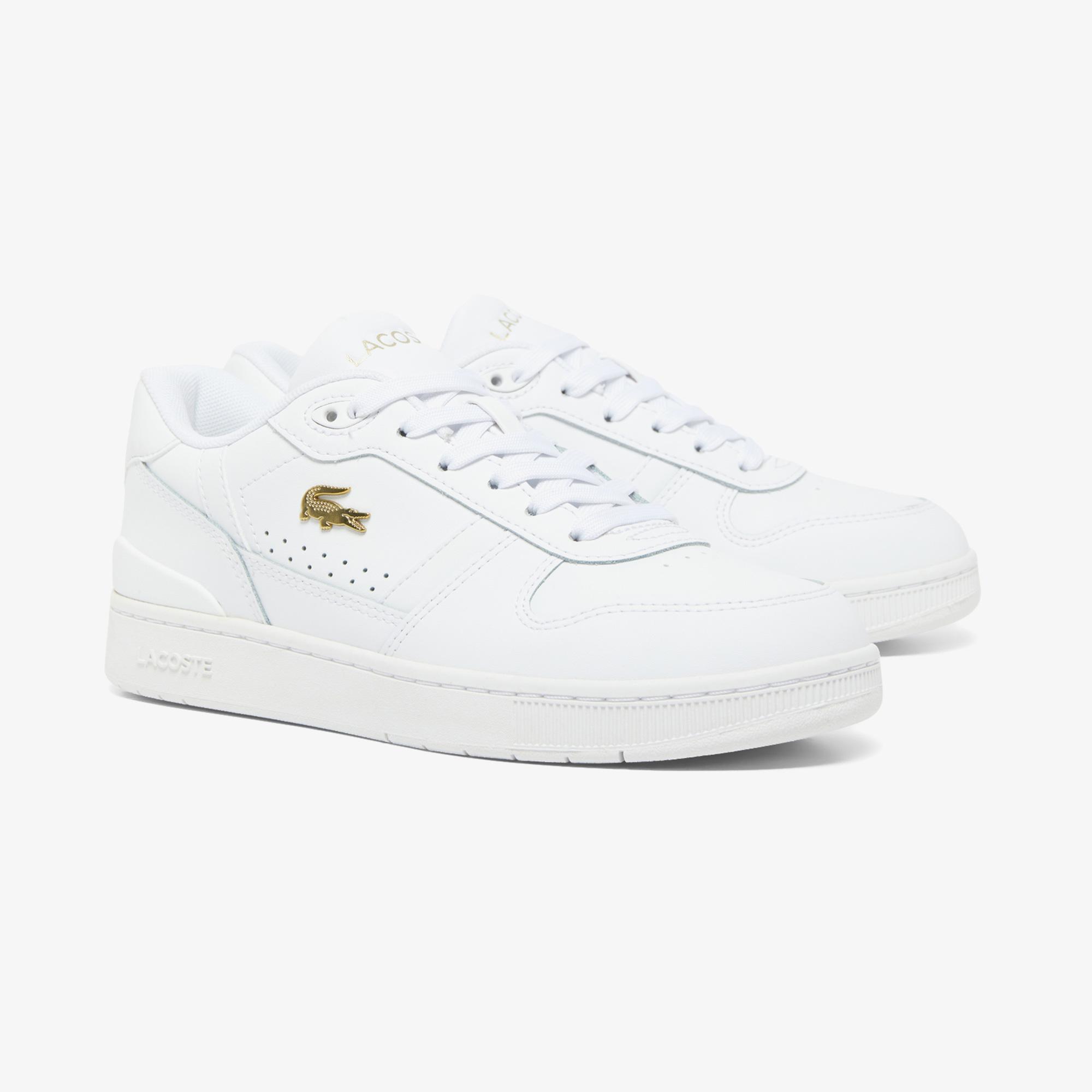 Lacoste Lacoste L001Leather Kadın Beyaz Spor Ayakkabı