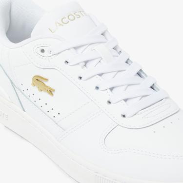  Lacoste L001Leather Kadın Beyaz  Spor Ayakkabı