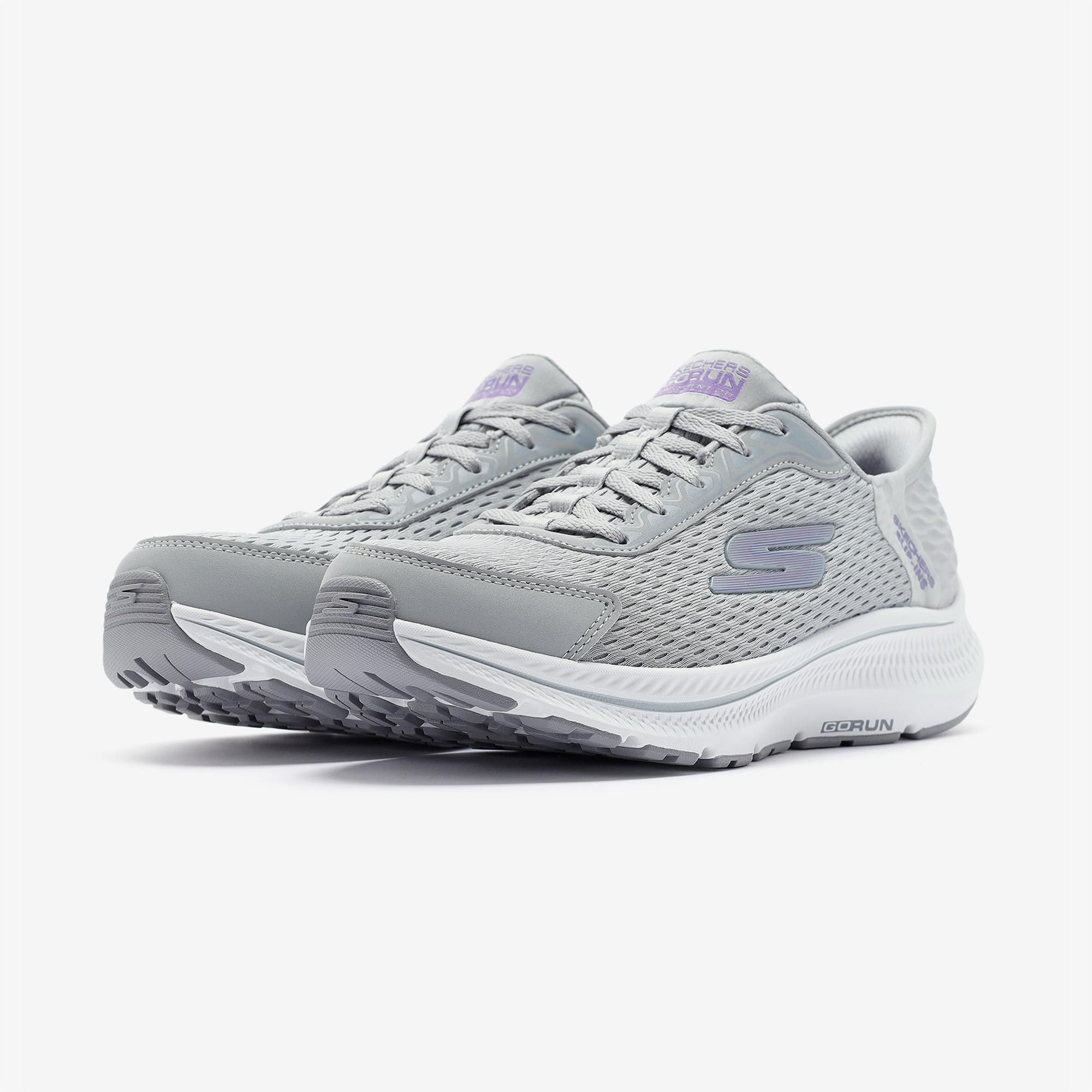 Skechers Go Run Consistent 2.0 Kadın Gri Koşu Ayakkabısı