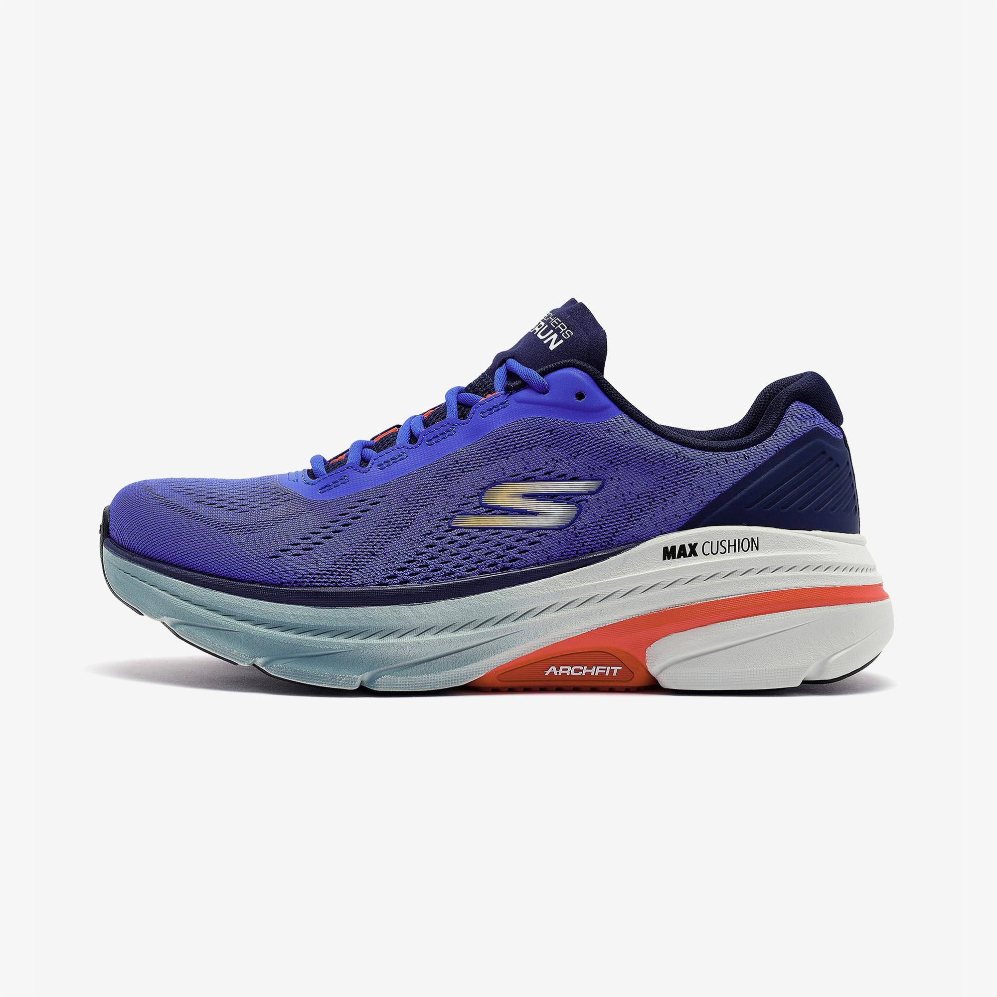 Skechers Max Cushioning Arch Fit 2.0 Erkek Mavi Koşu Ayakkabısı