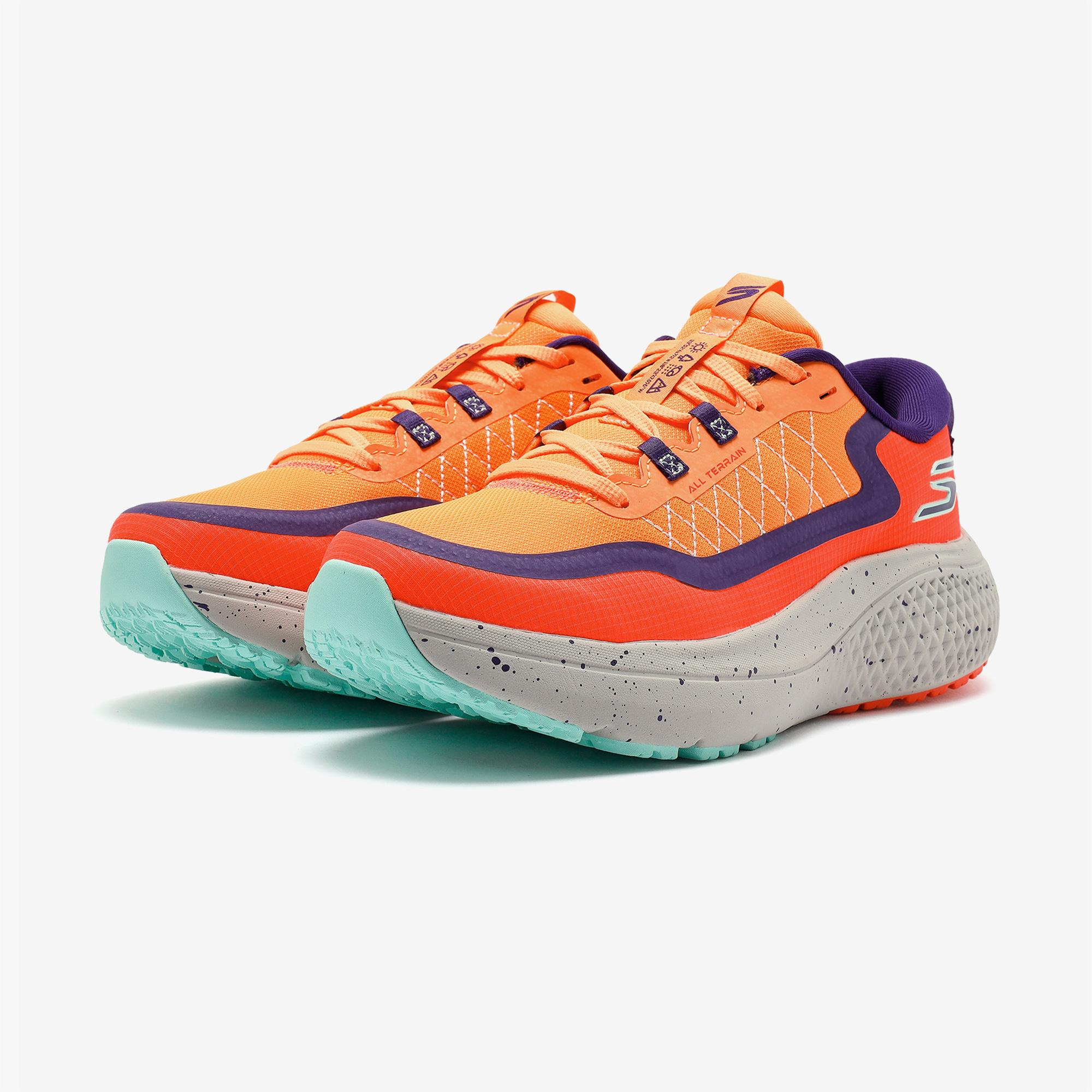 Skechers Go Run Supersonic Max AT Kadın Turuncu Koşu Ayakkabısı