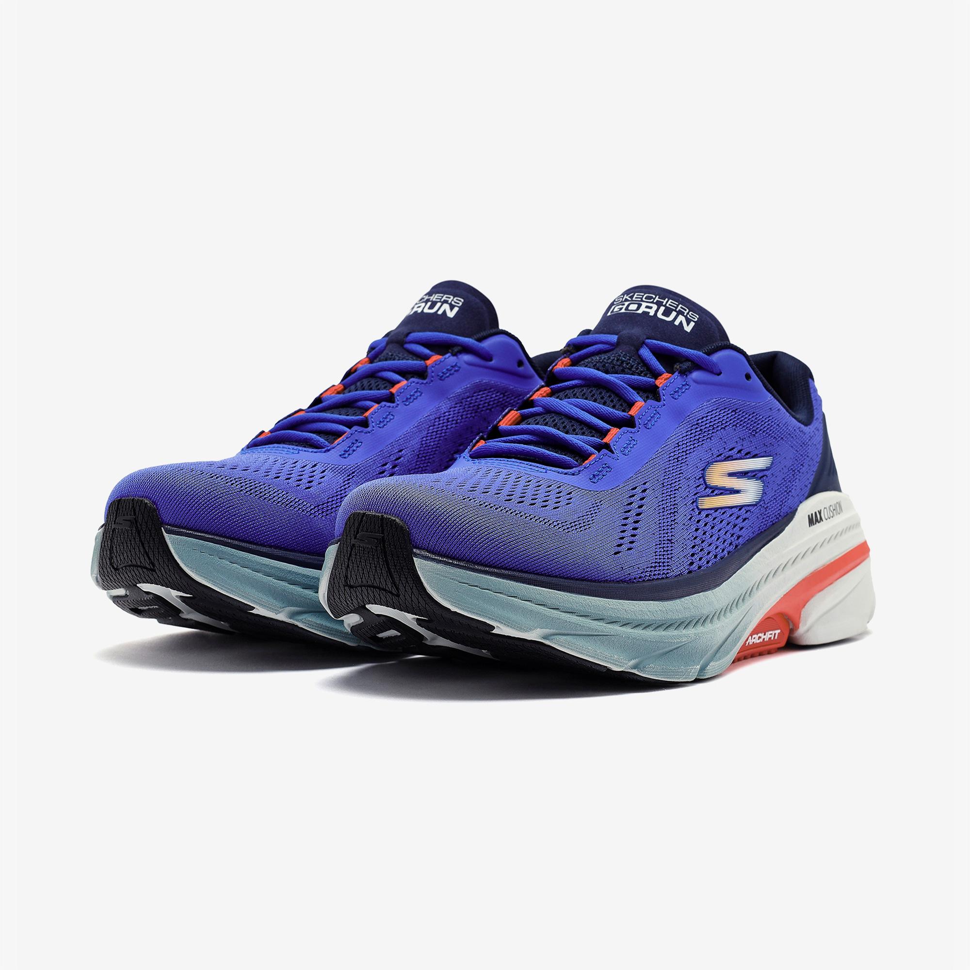 Skechers Max Cushioning Arch Fit 2.0 Erkek Mavi Koşu Ayakkabısı
