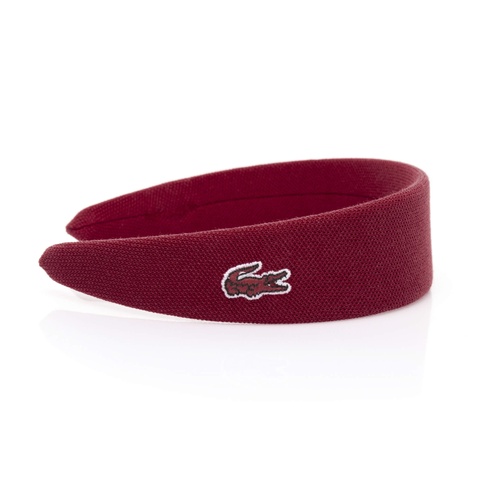  Lacoste Kadın Bordo Saç Bandı