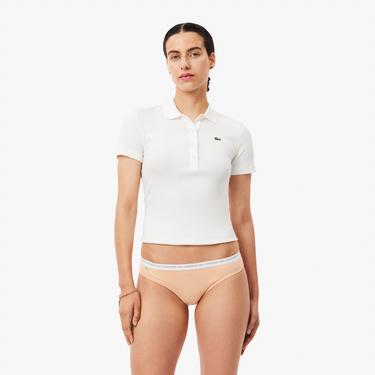  Lacoste Kadın 3'lü Renkli Külot
