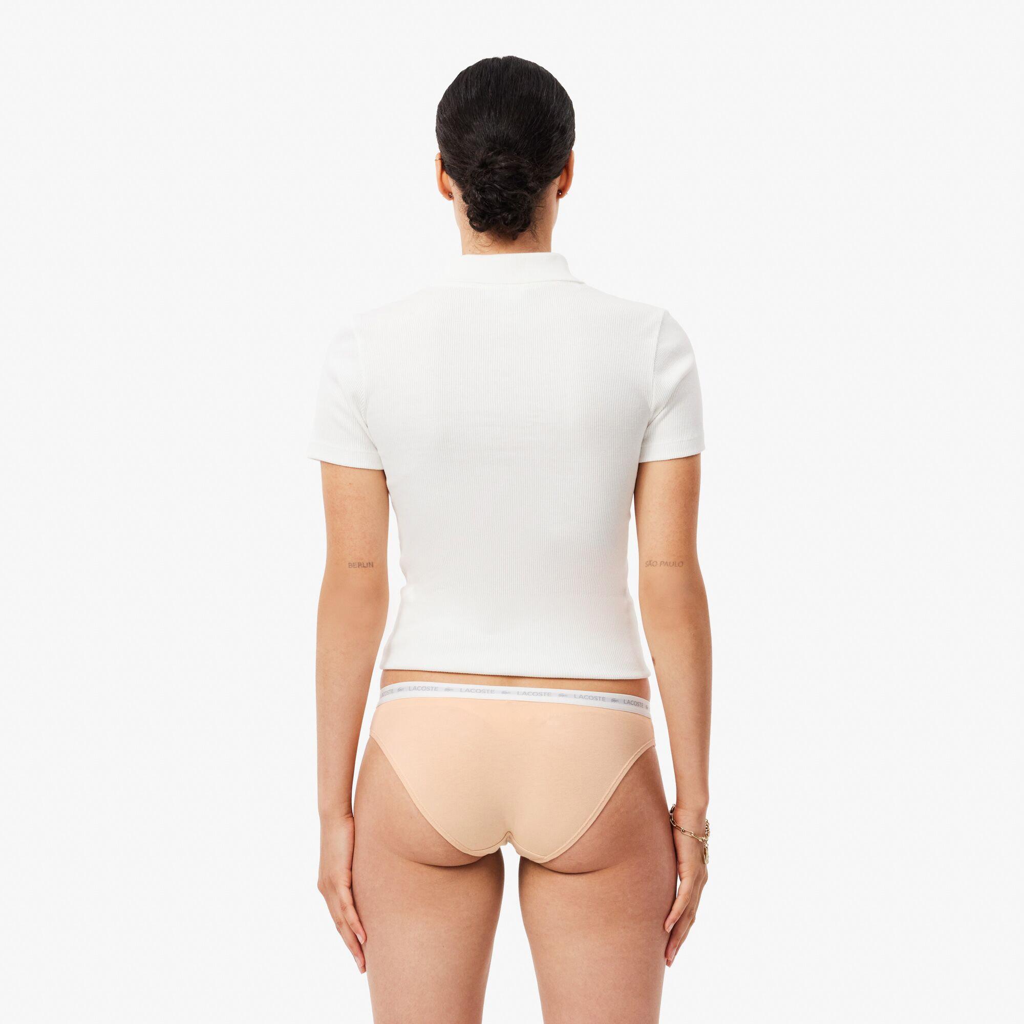 Lacoste Kadın 3'lü Renkli Külot