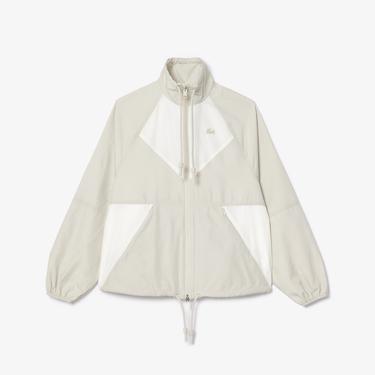  Kadın Relaxed Fit Kapüşonlu Gri Rüzgarlık