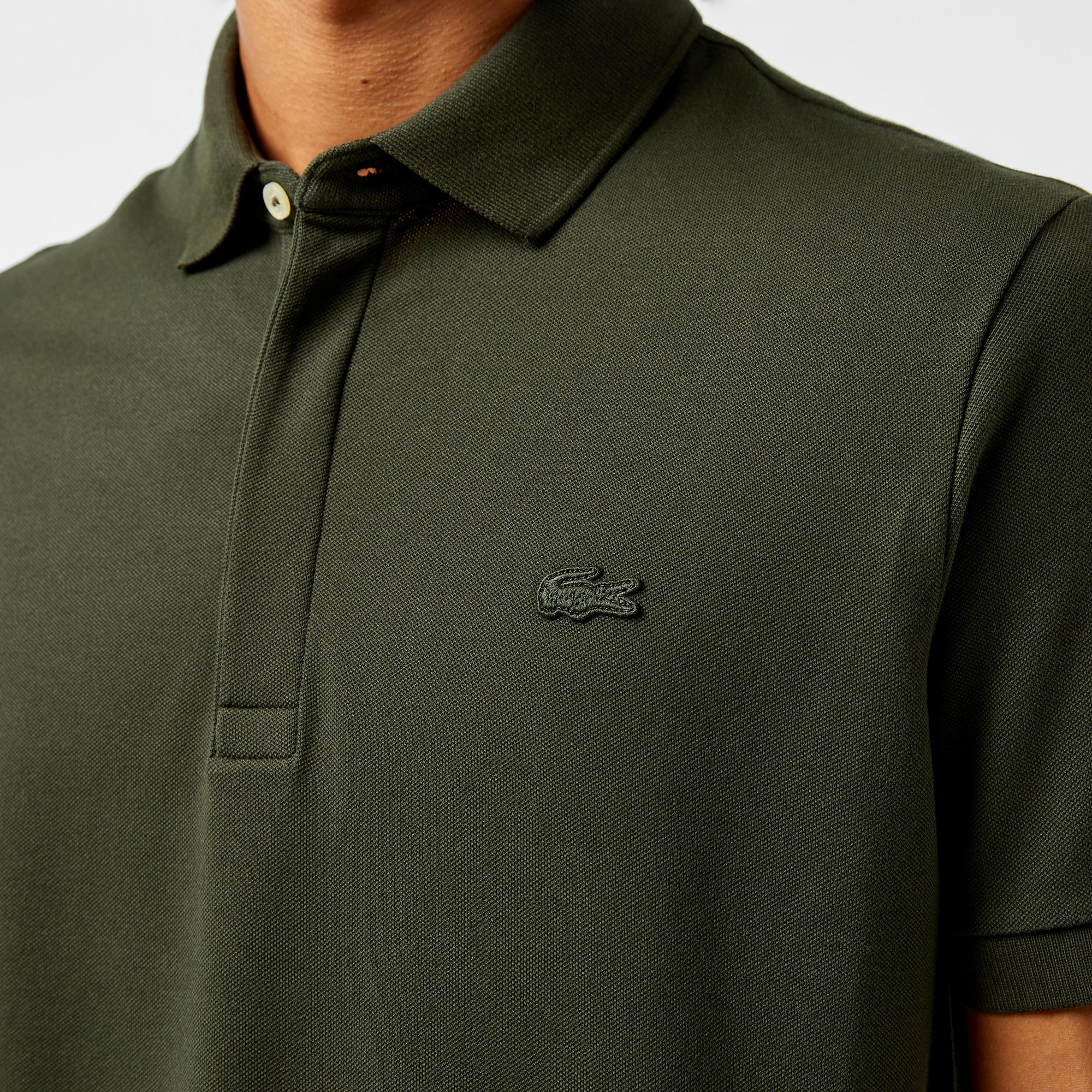 Lacoste Paris Erkek Regular Fit Haki Polo