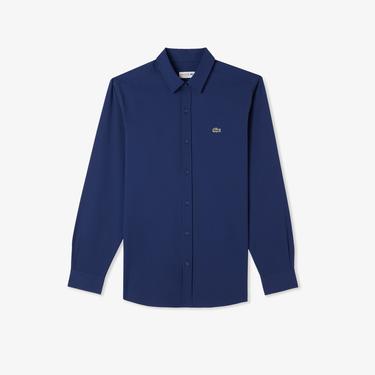  Lacoste Erkek Regular Fit Lacivert Gömlek