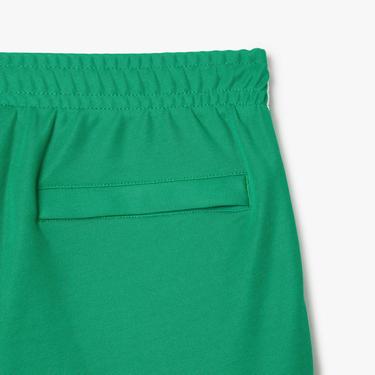  Erkek Regular Fit Çizgili Yeşil Eşofman Altı