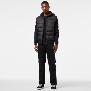  Lacoste Erkek Kapüşonlu Siyah Mont