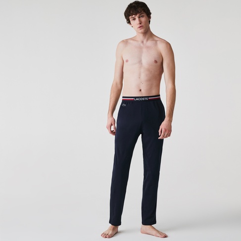  Lacoste Erkek Regular Fit Lacivert Pijama Altı
