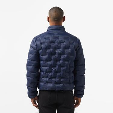  Erkek Regular Fit Kapüşonlu Kapitone Lacivert Mont