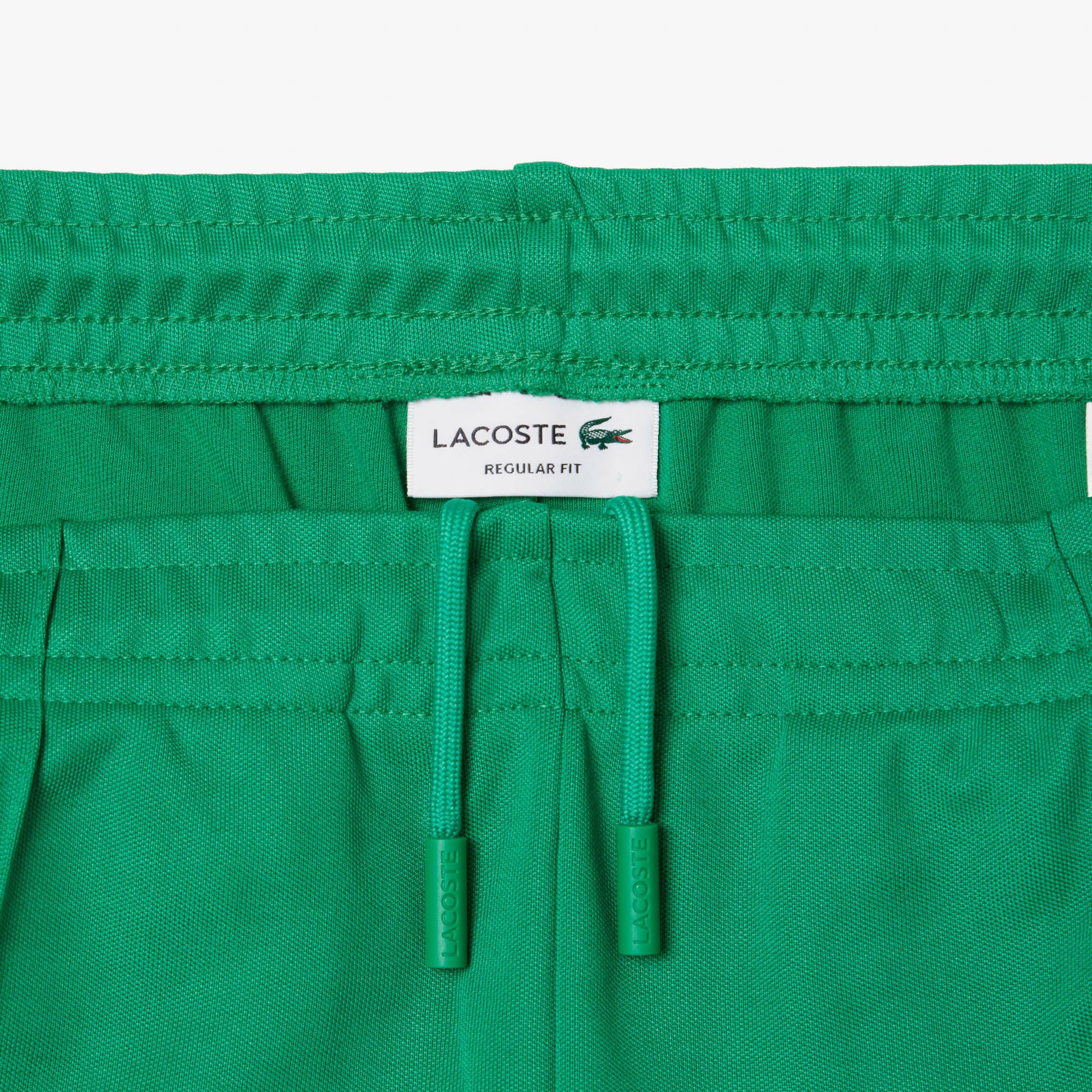 Erkek Regular Fit Çizgili Yeşil Eşofman Altı