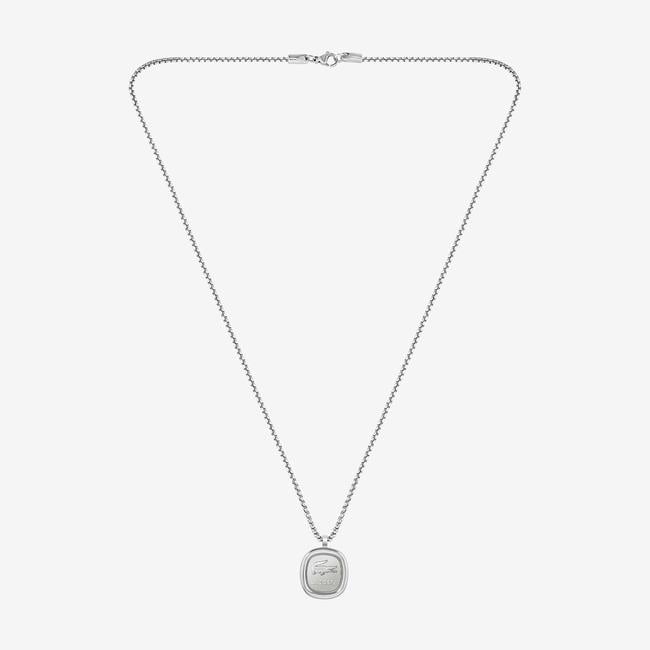  Lacoste Unisex Gri Kolye