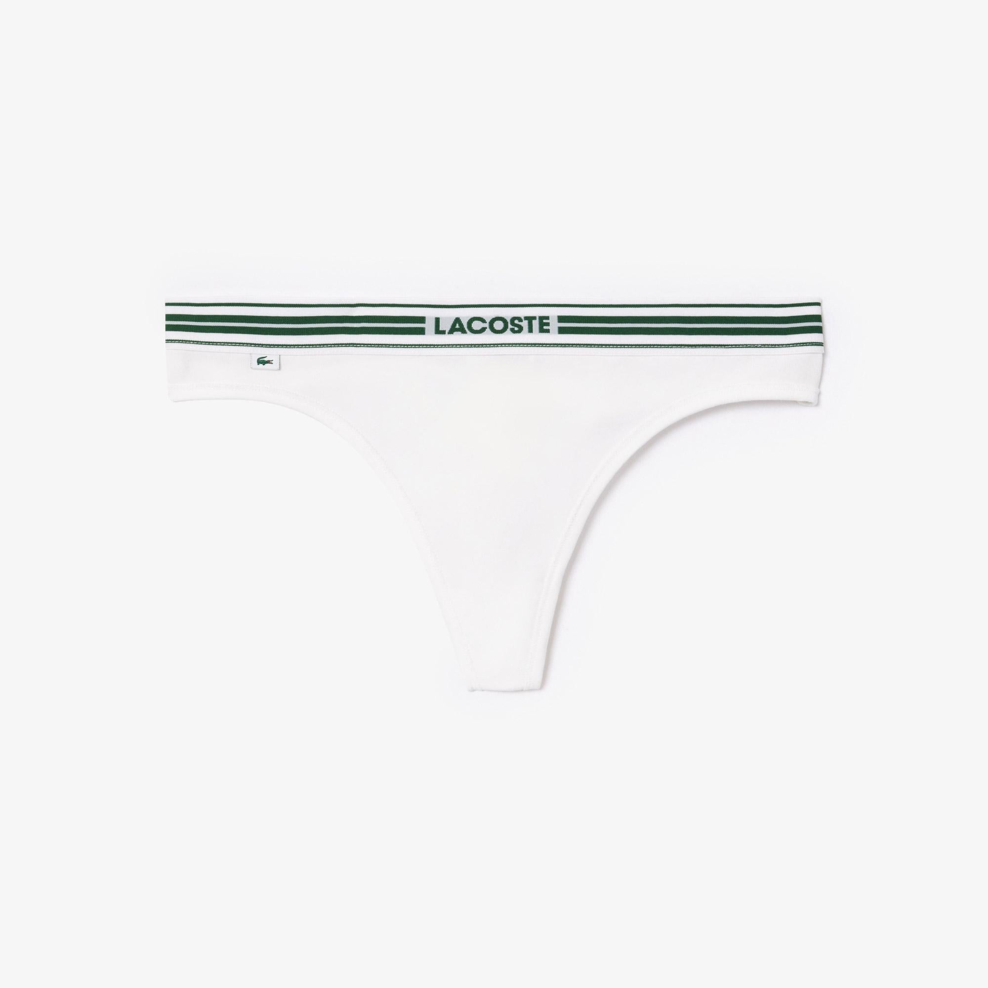 Lacoste Kadın Beyaz Külot