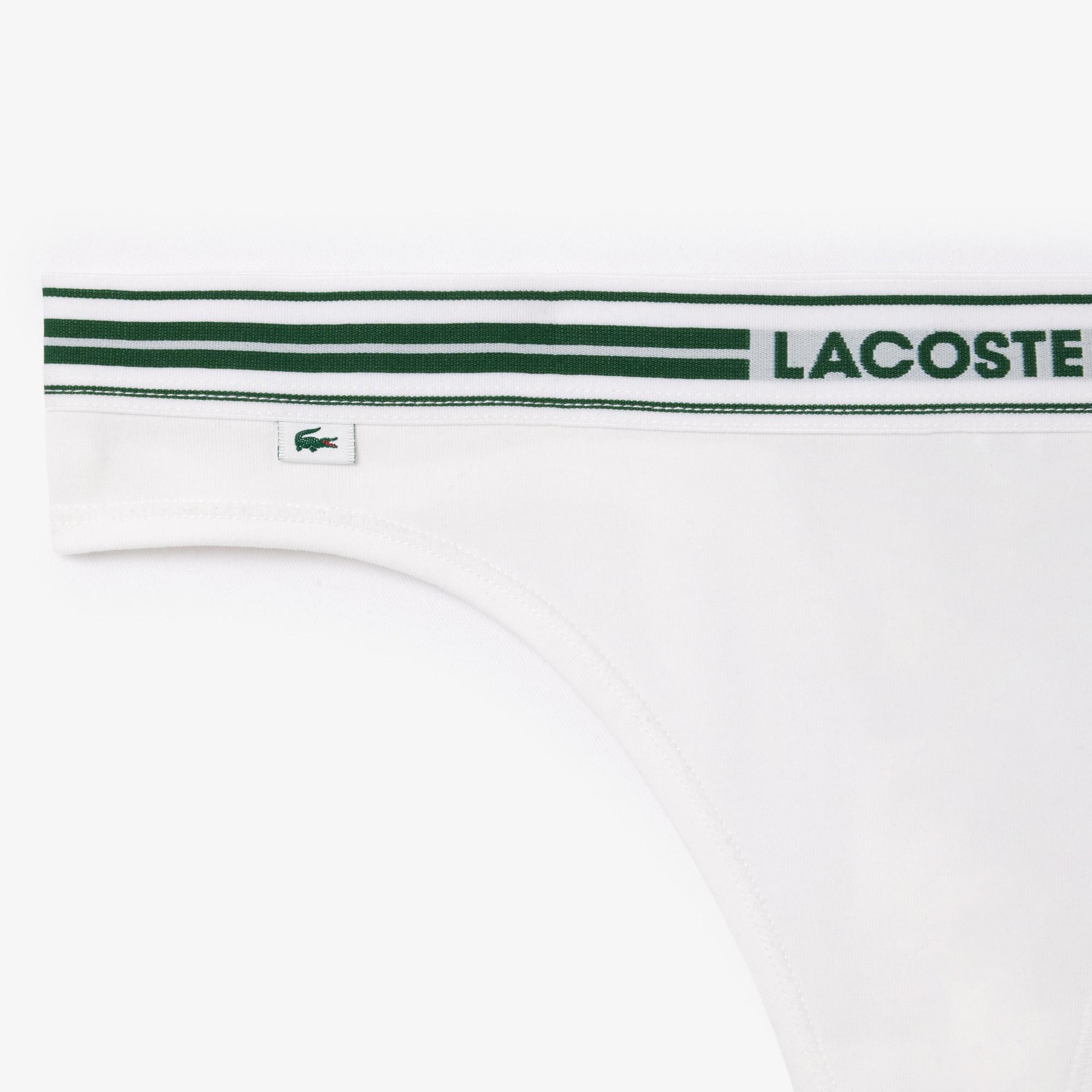 Lacoste Kadın Beyaz Külot