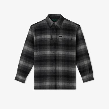  Kadın Relaxed Fit Gömlek Yaka Siyah Ceket