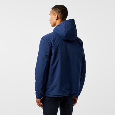  Erkek Relaxed Fit Kapüşonlu Lacivert Yağmurluk