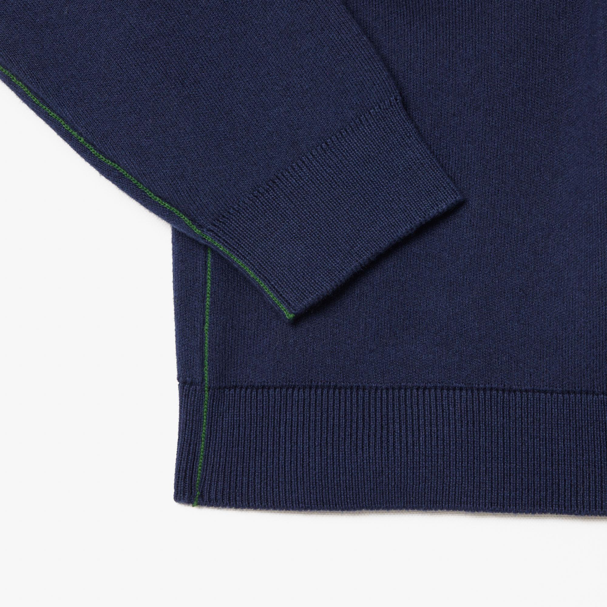 Çocuk Polo Yaka Lacivert Kazak