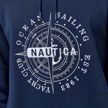  Nautica Erkek Lacivert Regular Fit Sweatshirt
